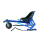 GOBOARD Gokart Comfort niebieski - 1436111 - zdjęcie 2